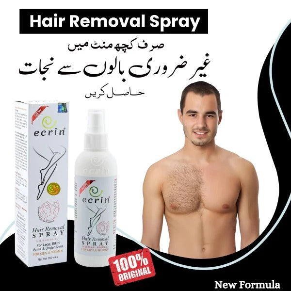Original Ecrin Hair Removal Spray - Free Delivery - Dreamdeals