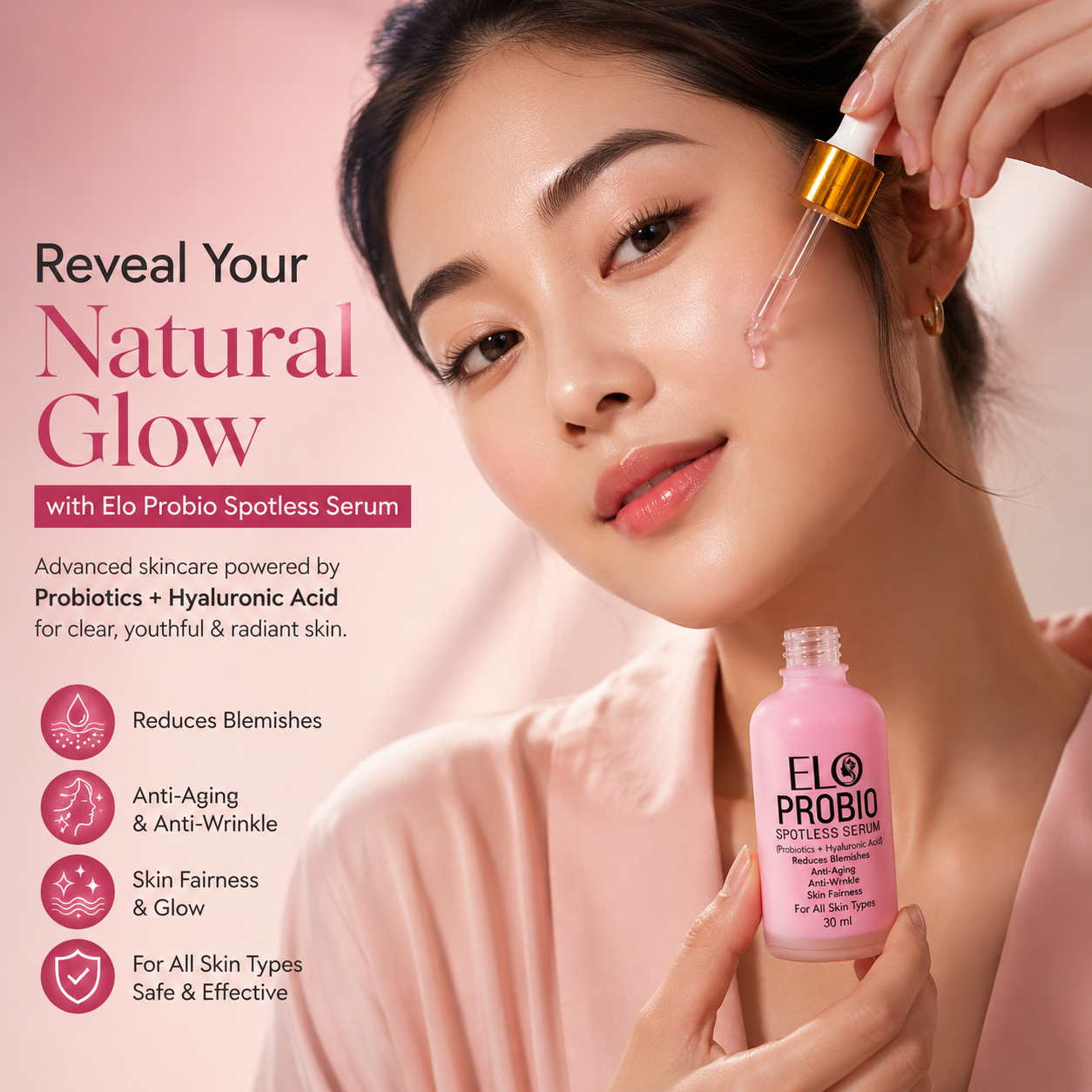 ELO Probio Spotless Serum – Probiotic Skincare for Clear, Glowing Skin