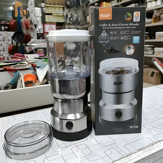 Electric Grinder & Juicer, 2 in 1  Stainless Steel 4 Blades , 350 ML - 300 Watt