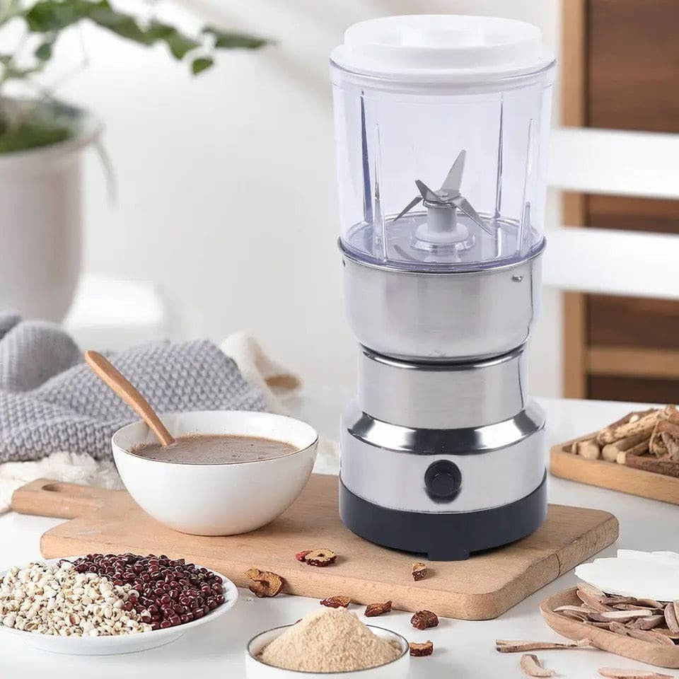 Electric Grinder & Juicer, 2 in 1  Stainless Steel 4 Blades , 350 ML - 300 Watt