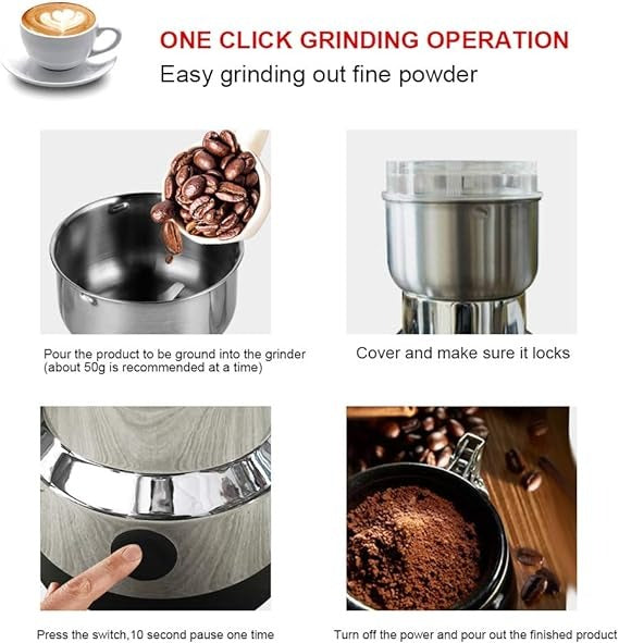 Stainless Steel Spices & Masala Grinder with Free Delivery - Bliss Beauty 